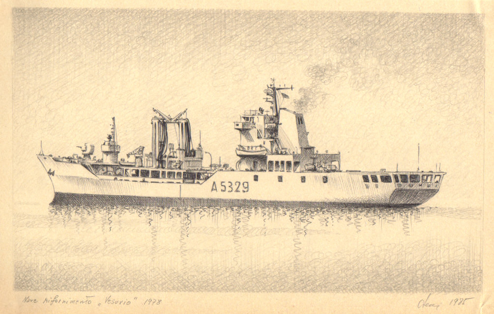1978 - Nave rifornimeto 'Vesuvio'